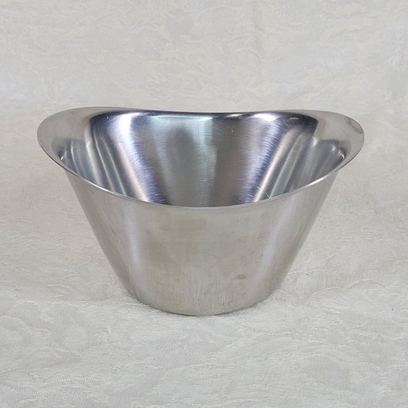 Cromargan Germany Stainless Steel Plate Tray Bowl 10 oz Tray Vintage WMF Used - Picture 3 of 11